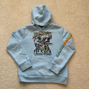 Marvel comics hooded sweatshirt